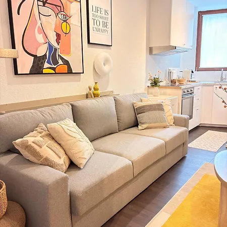 Stylisches 2 Designer City-apartment Nahe Hockenheimring Bis 4 Gaeste