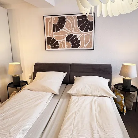 Stylisches 2 Designer City-apartment Nahe Hockenheimring Bis 4 Gaeste Апартаменты *