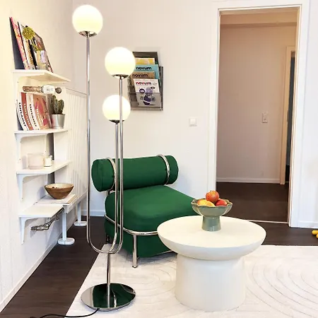 Stylisches 2 Designer City-apartment Nahe Hockenheimring Bis 4 Gaeste Appartement