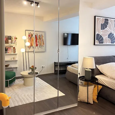 Stylisches 2 Designer City-apartment Nahe Hockenheimring Bis 4 Gaeste Appartement *