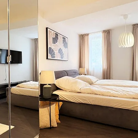 Stylisches 2 Designer City-apartment Nahe Hockenheimring Bis 4 Gaeste Appartement