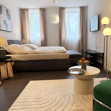 Stylisches 2 Designer City-apartment Nahe Hockenheimring Bis 4 Gaeste Appartement