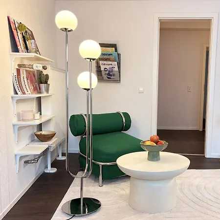 Stylisches 2 Designer City-apartment Nahe Hockenheimring Bis 4 Gaeste Appartement