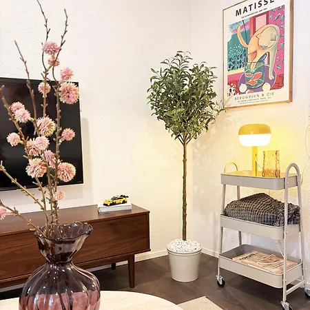 Stylisches 2 Designer City-apartment Nahe Hockenheimring Bis 4 Gaeste Hockenheim