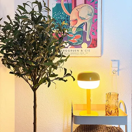 Stylisches 2 Designer City-apartment Nahe Hockenheimring Bis 4 Gaeste Appartement